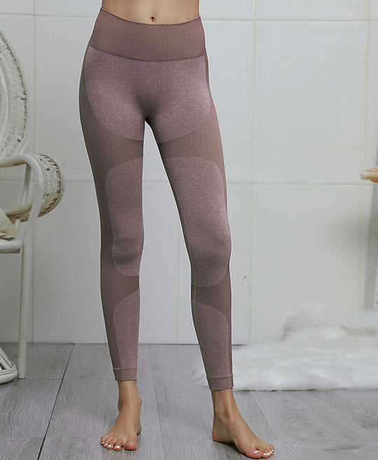 Seamless Knitted Hip Wicking Yoga Pants Exercise Pants Sexy Buttock Leggings - kakayoga